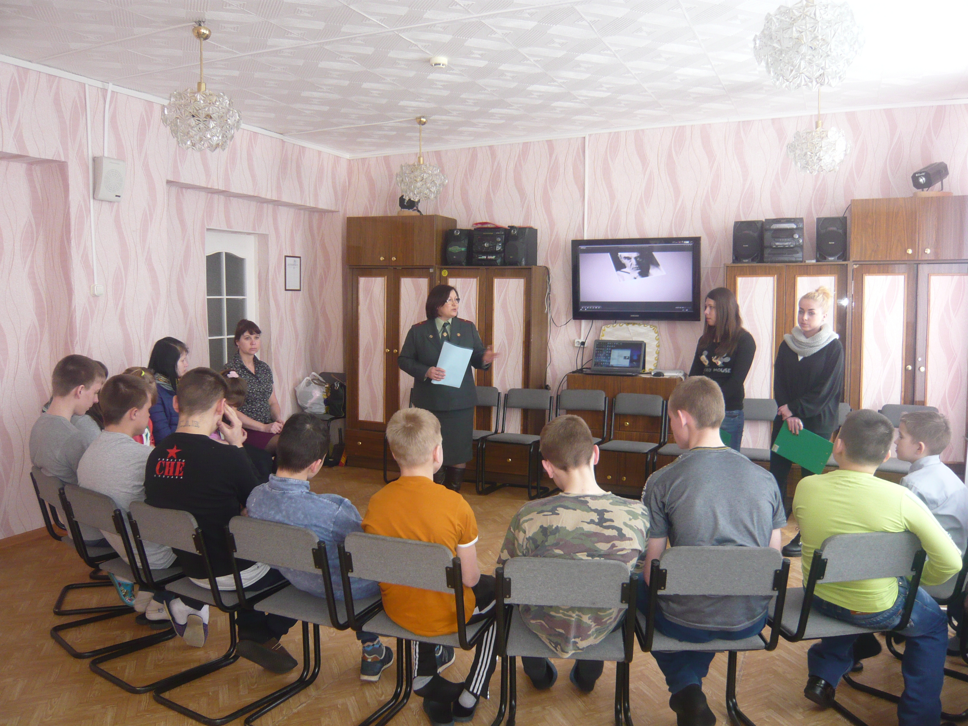 Встреча с сотрудниками УФСКН ВО