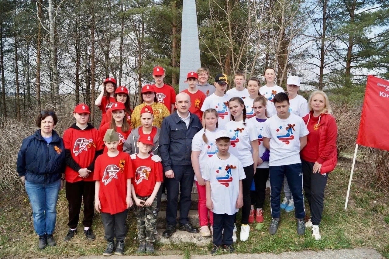 В Роще Памяти села Молочное